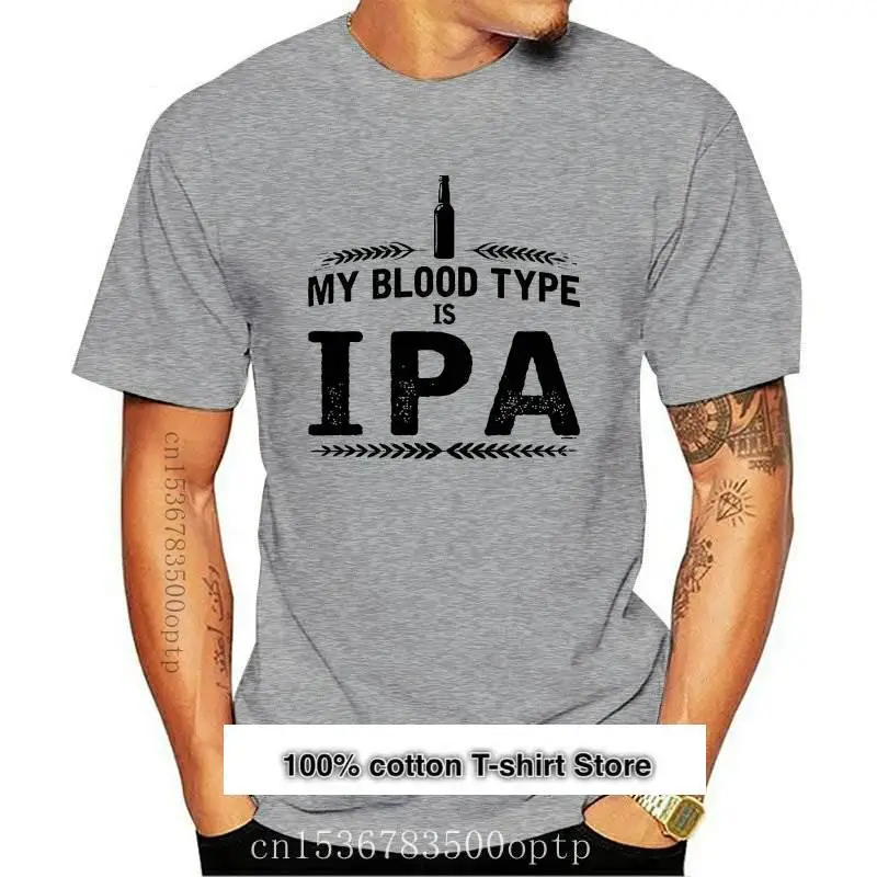 

Mi sangre Type Is IPA Drinking Brew camiseta para hombre