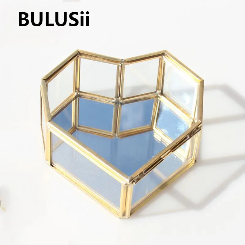 Коробка для свадебных колец коробка хранения стеклянные украшения террариума