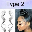 Временная линия роста волос наклейка для детских волос татуировочный салон DIY Парикмахерская татуировочный шаблон водостойкий долговечный шаблон татуировки