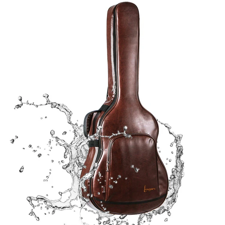40/41 дюймов PU чехол для гитары акустическая народная гитара Gig сумка с плечевыми