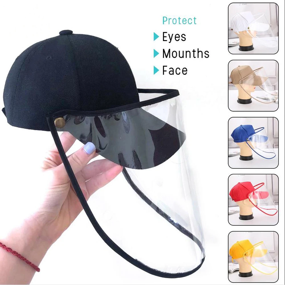 2020 New Hot Safety Hats Multi-function Anti Fog Dust Splash-proof Windproof Baseball Caps Work Face Cover Protection Cap | Аксессуары