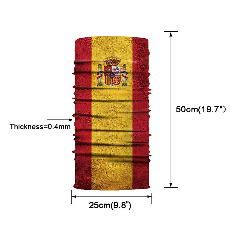 Национальный флаг волшебный шарф Для мужчин Велоспорт бесшовная Балаклава