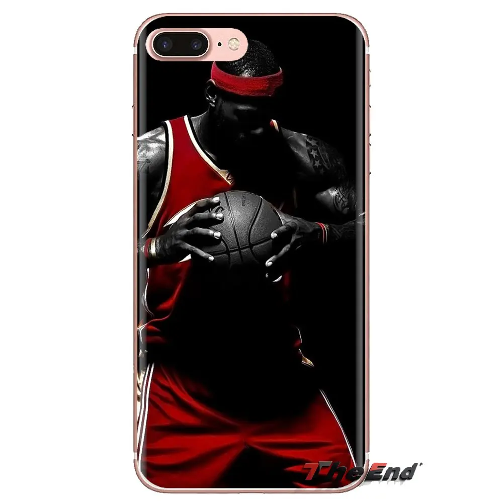 For Xiaomi Redmi 4 3 3S Pro Mi3 Mi4 Mi4i Mi4C Mi5 Mi5S Mi Max Note 2 Transparent Soft Cases Covers Sport Lebron james |