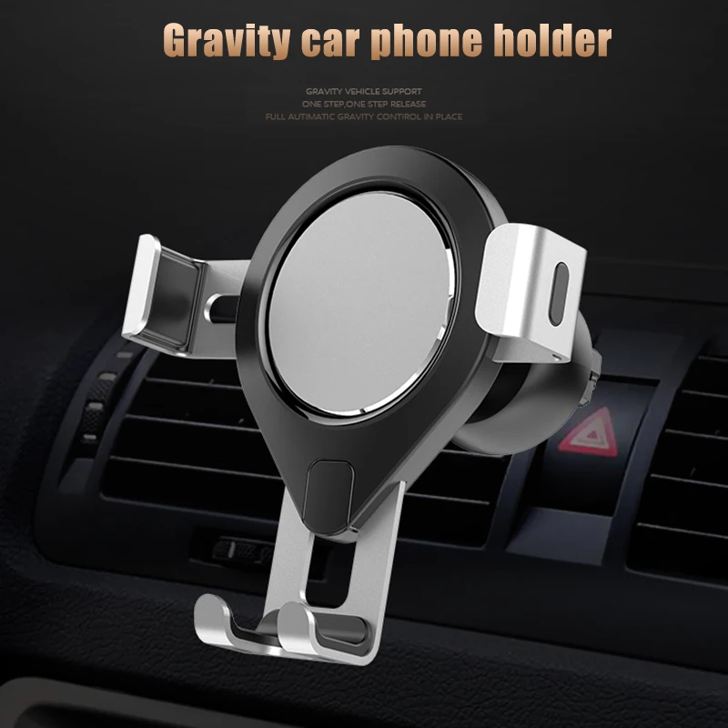 Автомобильный держатель для телефона с вентиляционным отверстием вращающийся