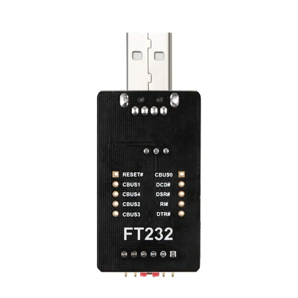 2шт USB к ttl Серийный адаптер конвертер Модуль FTDI FT232 UART FT232RL совместим с Windows 7 8 10 Wince