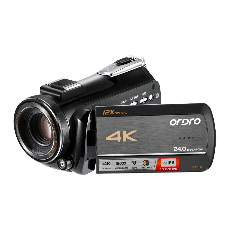 

Профессиональная видеокамера с оптическим зумом 4K