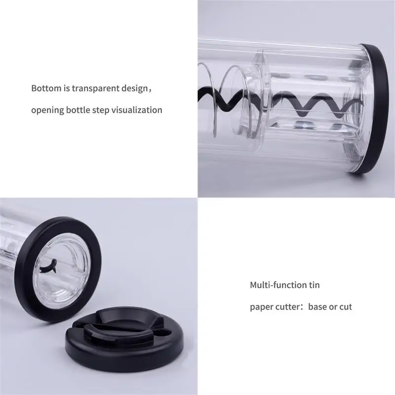 electric red wine corkscrew automatic grape wine bottle opener illuminated foil cutter take out cork kitchen gadgets keychain free global shipping