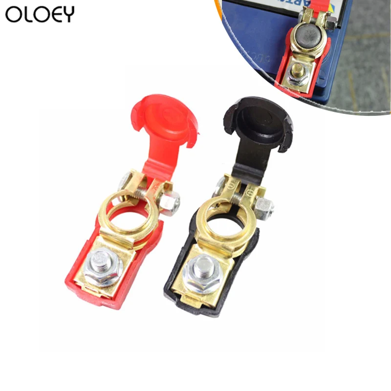 Авто Батарея клеммный разъем батарея 1 пара быстроразъемные зажимы клемм