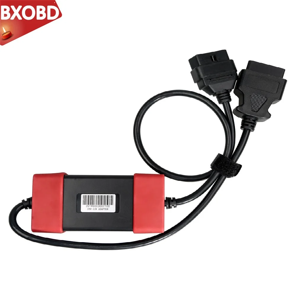 Кабель адаптера Launch 12 В 24 для тяжелых грузовиков и дизельных двигателей X431