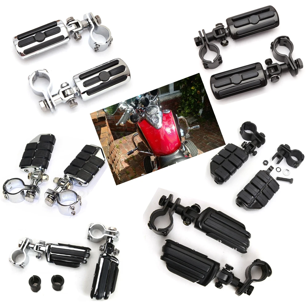 

Motorcycle Footpegs Passenger Highway Foot Peg Pedal Footrest For Harley 1984-19 2020 Touring Softail Dyna Sportster Iron 883
