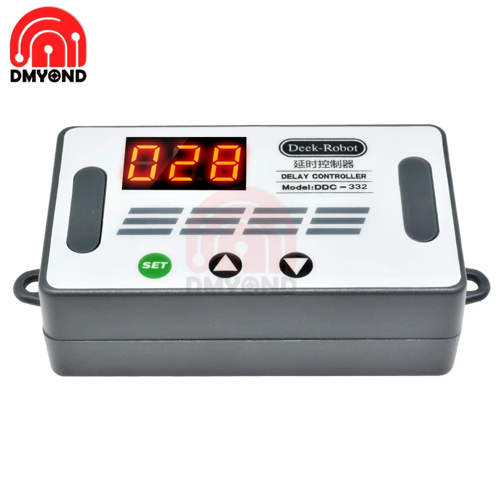 DC 5V-30V 12V 24V Dual MOS LED Digital Display Time Delay Relay High level trigger Cycle Timer Switch Circuit | Обустройство дома