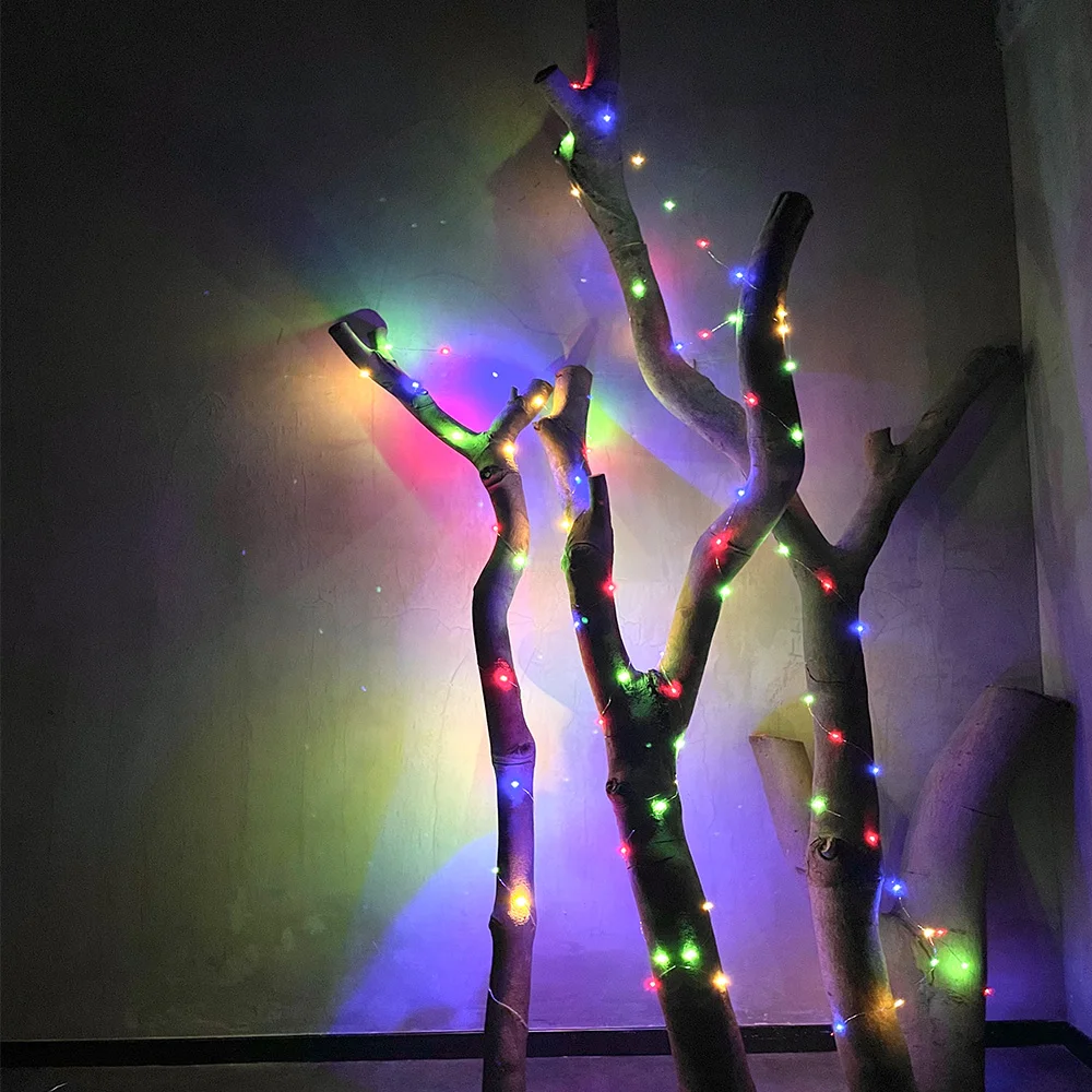 Fairy Lights New Year 2022 Festoon Christmas Decorations For Home Garland Curtain Decoration Battery-operated | Лампы и освещение