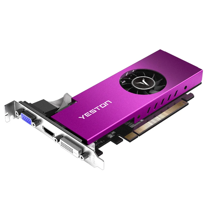 Игровая видеокарта Yeston RX550 2 ГБ 64 бит GDDR5 графика карта PCI Express 3 0 DirectX12 графическая с