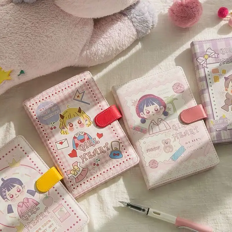 2020 Sharkbang 128 листов Kawaii чехол кошелек из искусственной Тетрадь журнал пуля
