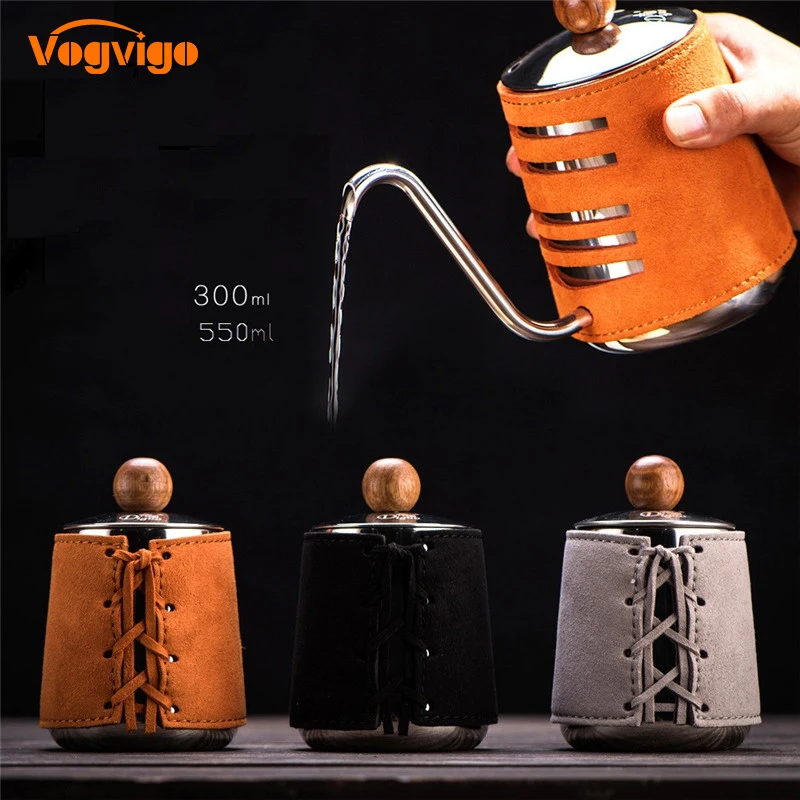 VOGVIGO из нержавеющей стали безрукавный анти-горячий кофейник капельный чайник