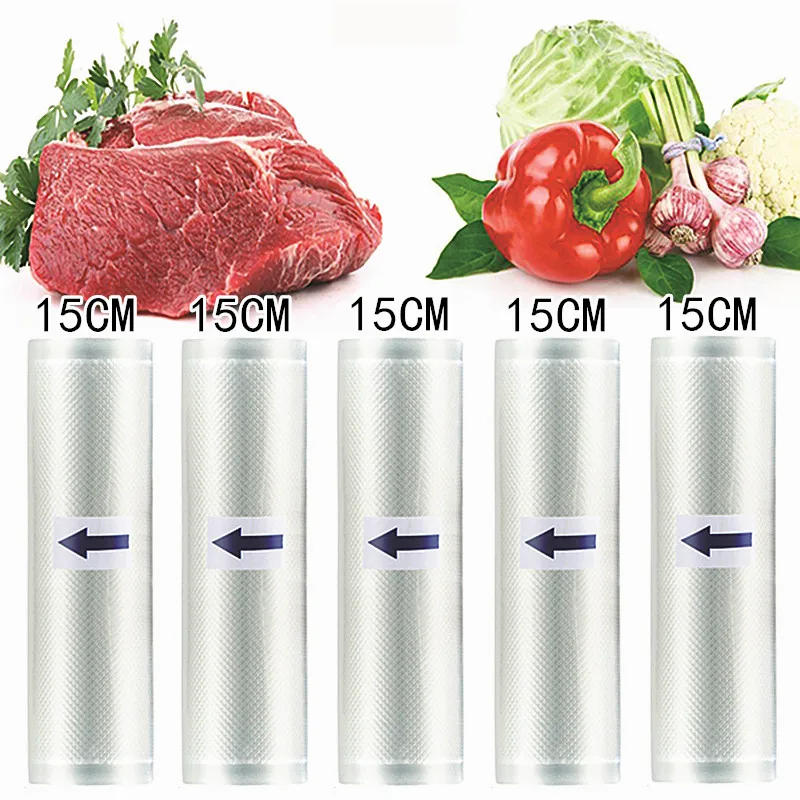 Вакуумная сумка для хранения продуктов 5 рулонов/партия домашней кухни