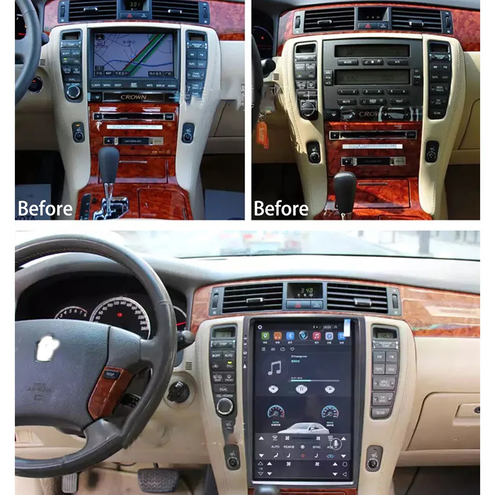 Автомобильный мультимедийный плеер стерео GPS DVD радио навигация Android экран для