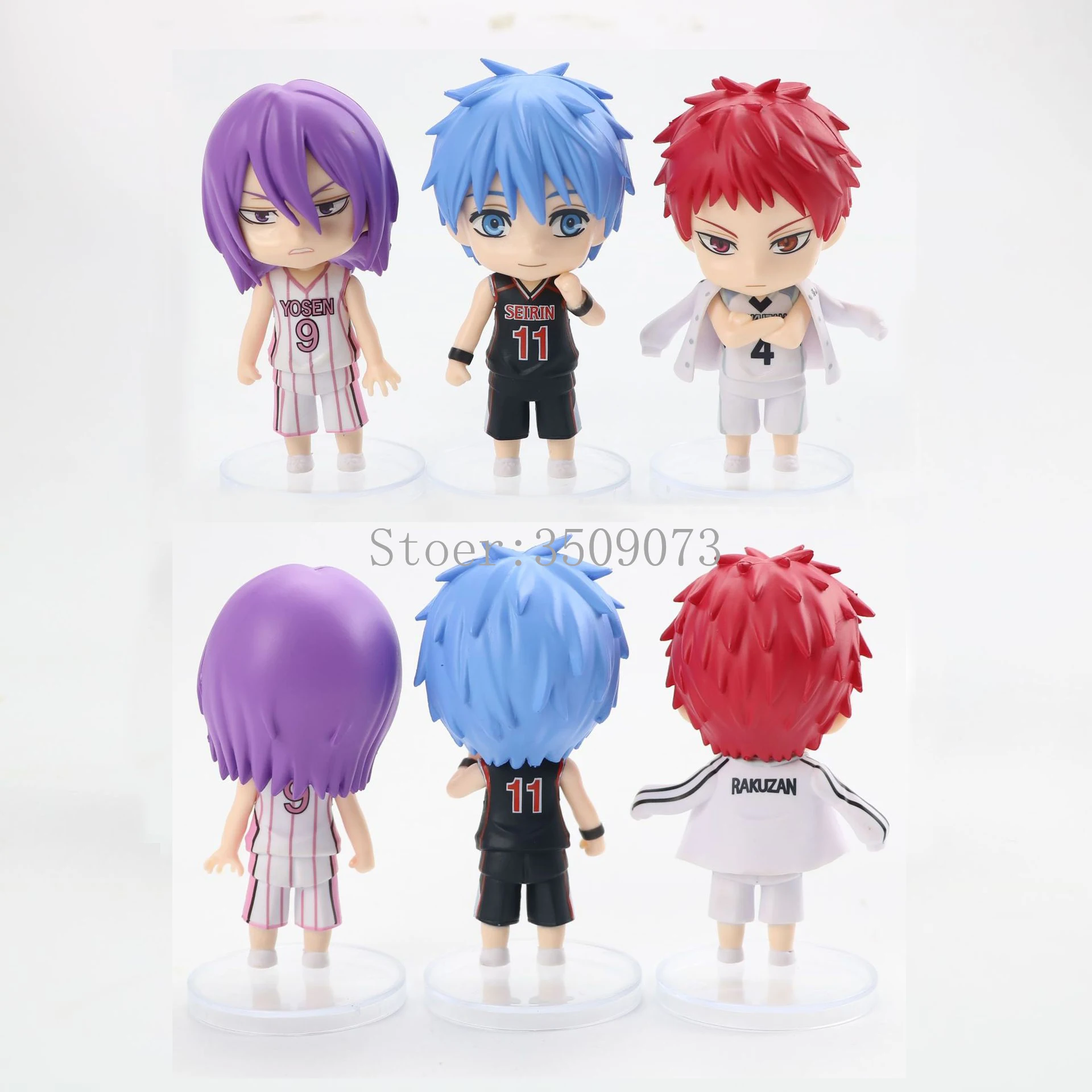 10 см баскетбольная Аниме Фигурка Kuroko Tetsuya экшн-фигурка мурасакибара атсуши
