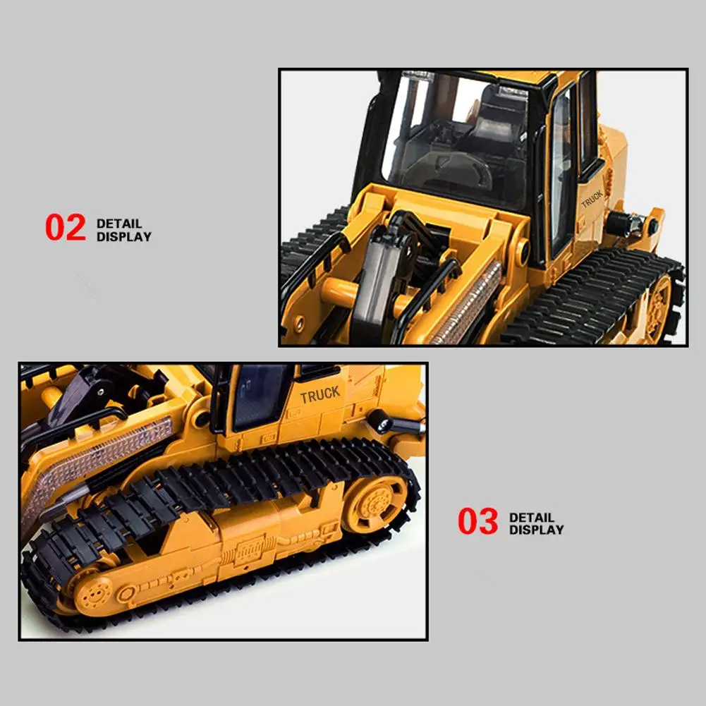 

15 Channel Simulation RC Excavator Toys For Children's Boys RC Truck Toys Gifts RC Engineering Car Rock Crawlers