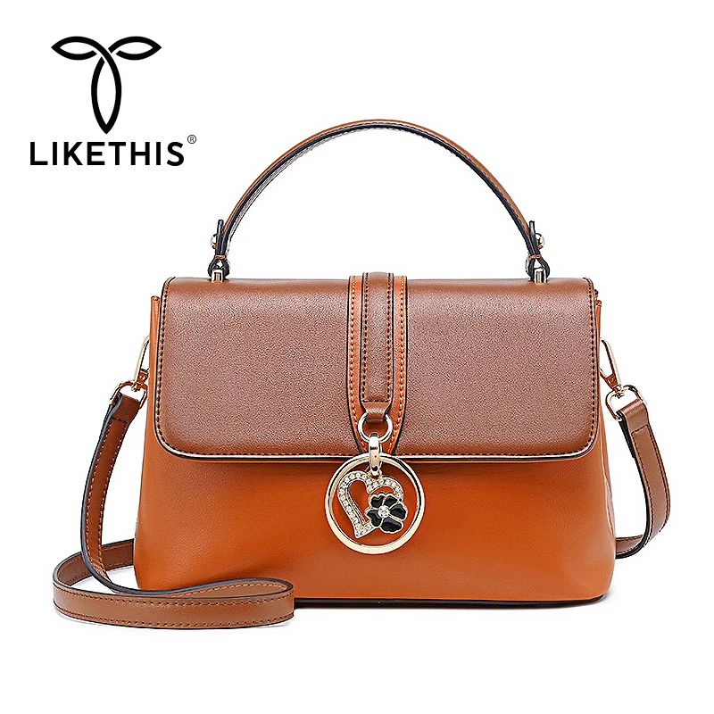 LIKETHIS простая сумка новый стиль модная Высококачественная торба через плечо для