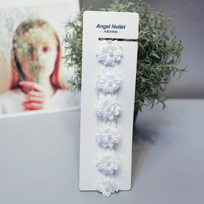 Перал цветок детская чалма повязки на голову для новорожденных девочек