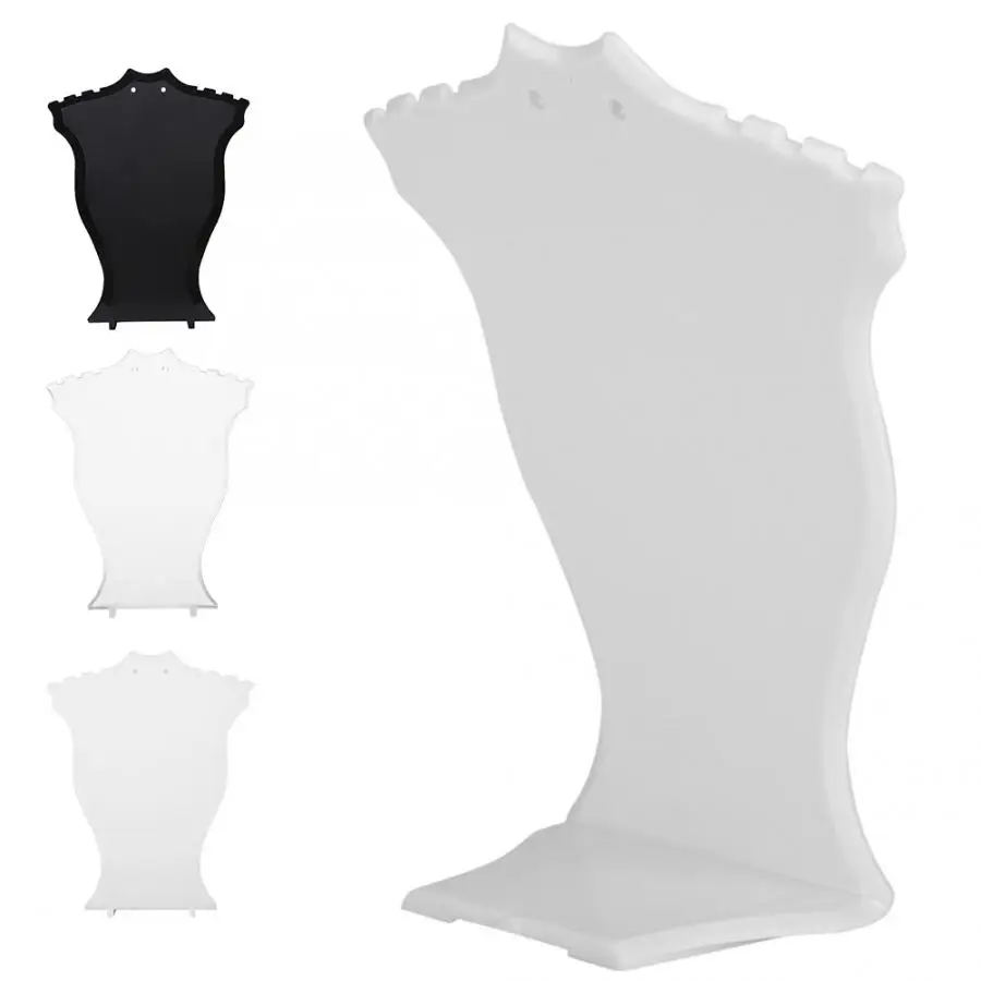 Ювелирный стенд 3 цвета подвеска ожерелье цепь держатель серьги Дисплей Стенд