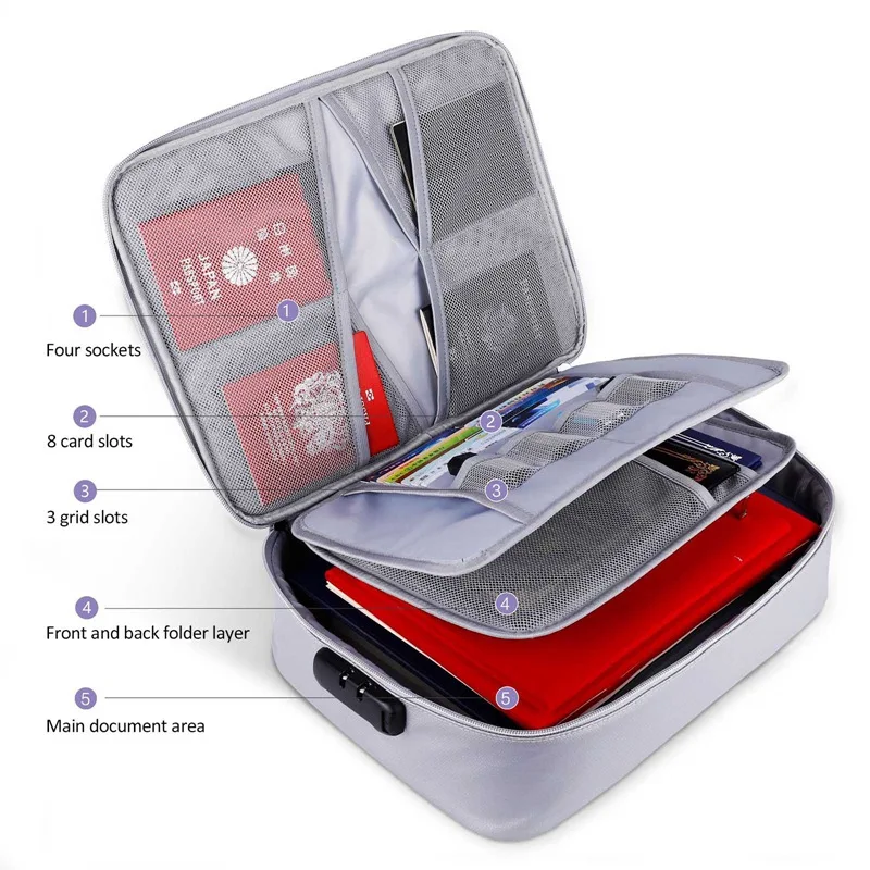 

Водонепроницаемая Паспортная сумка для мужчин и женщин, чехол для хранения кредитных карт, аксессуары для всей семьи и путешествий