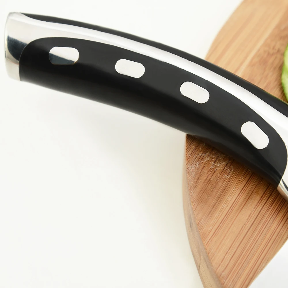 SOWOLL 4CR14 Нержавеющая сталь сербский Кухня Ножи 7 дюймов Тесак разделочные мясника