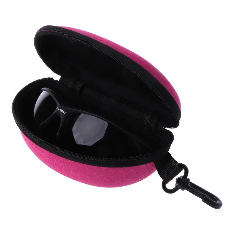 Портативные солнцезащитные очки на молнии Жесткий Чехол для очков защитная