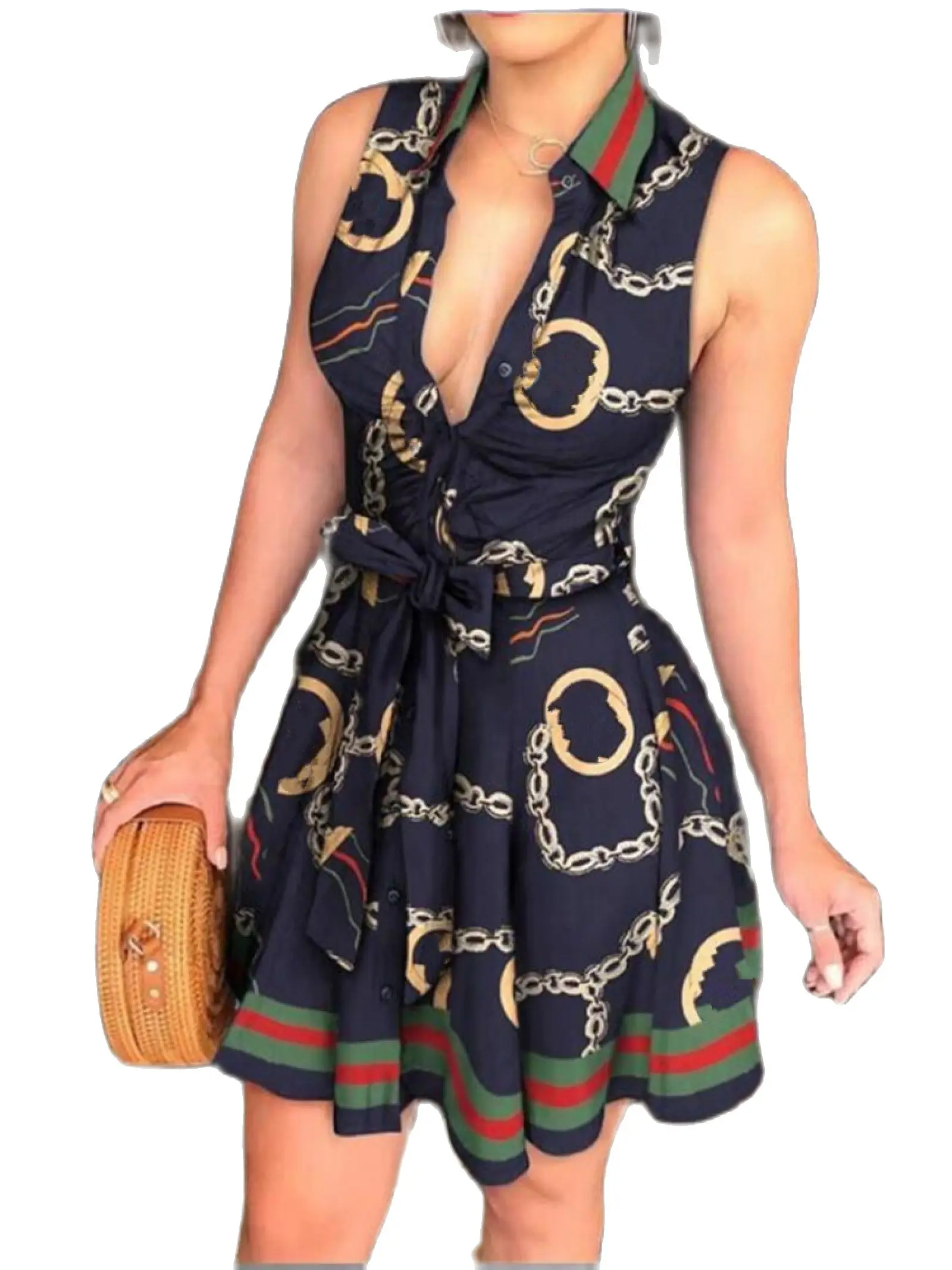 

Tank Dress Party Dresses Clubwear 2021 y2k New Style Women's Summer Long Blouse Sexy Mini Dress Shirt Casual Clothes