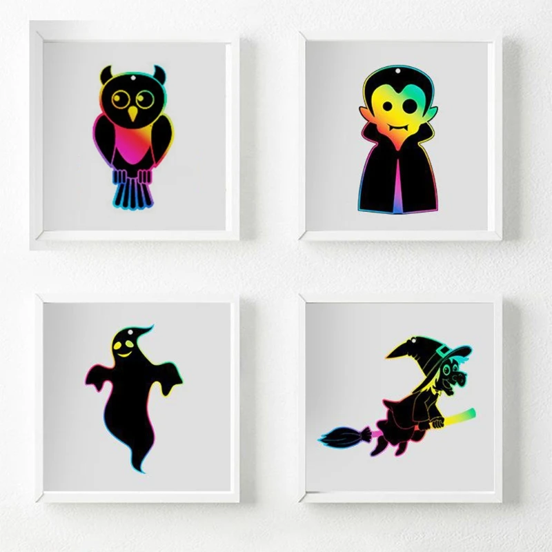 

1 набор, творческий набор для рисования, мультяшная бумага для рисования, набор для рисования своими руками, бумажная доска для рисования, ин...