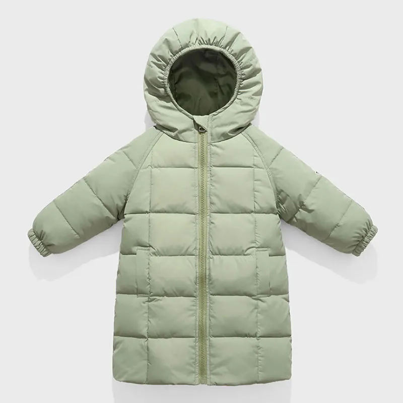 2019 Новый Детский пуховик Длинная одежда утепленная пуховая куртка для мальчиков