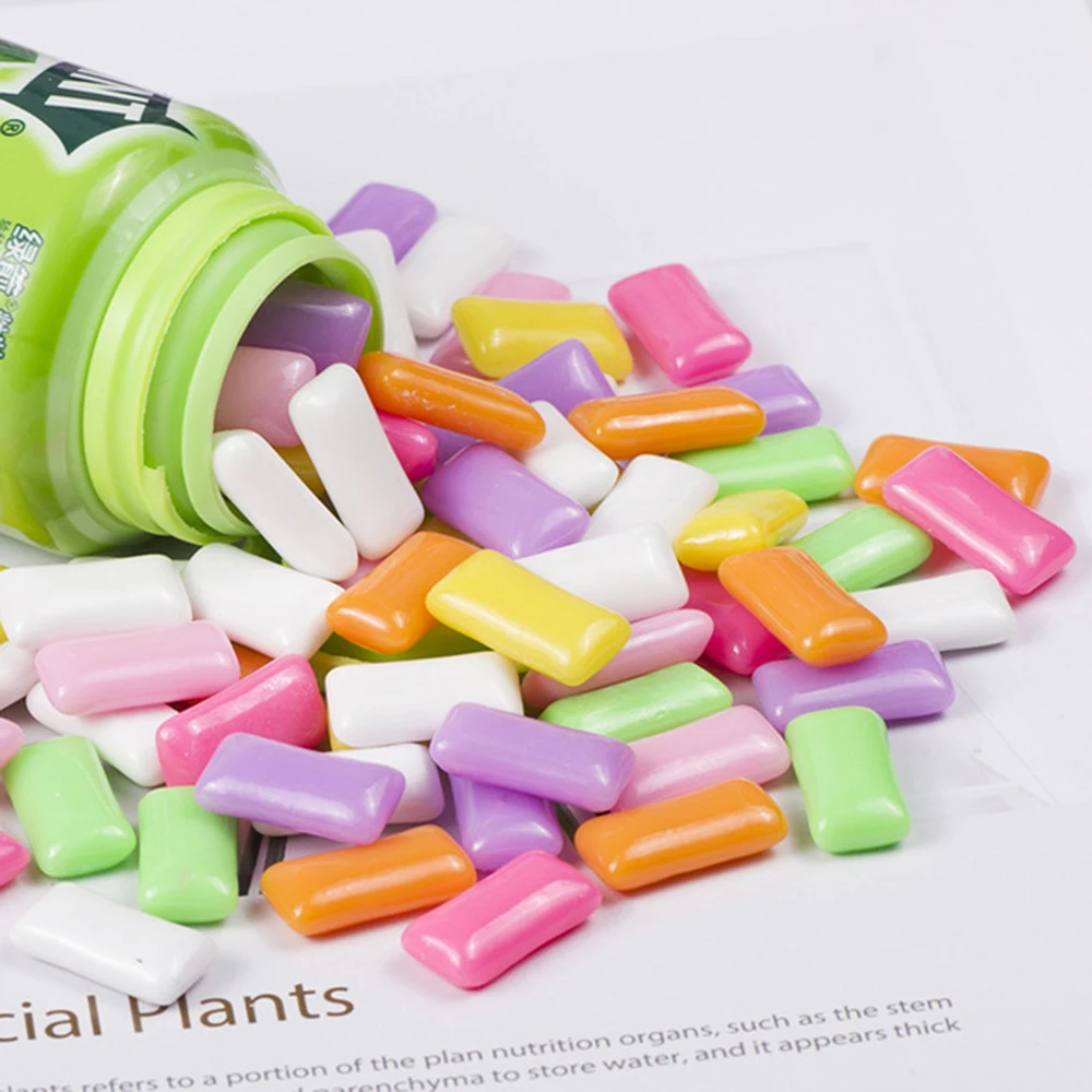 10 шт./партия наполнитель жевательной резинки для конфет прозрачная/пушистая