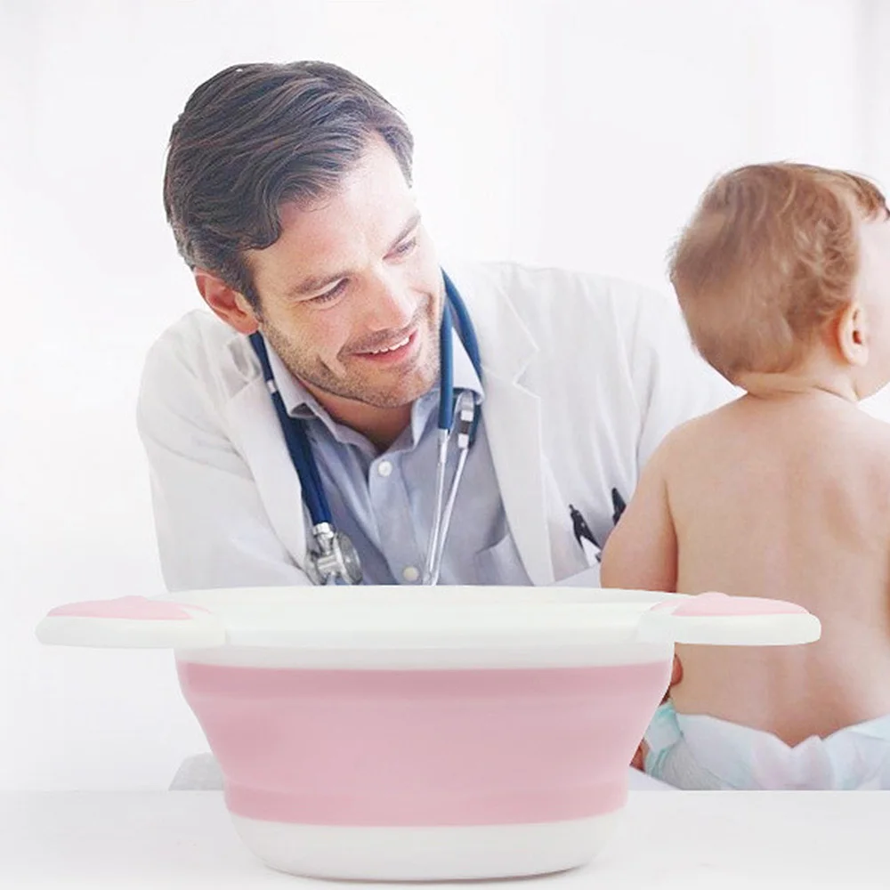 Складная раковина портативная для новорожденных путешествий ног складная