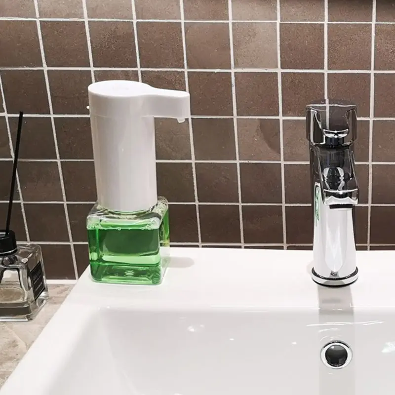 

250ml USB Refillable Automatic Foam Soap Dispenser Smart Bathroom Hand Washer B85C