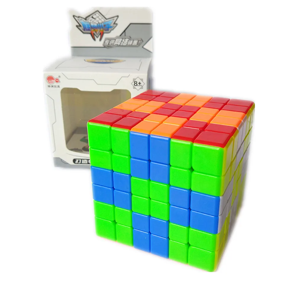 G6 Cyclone Boy 6x6 кубик Рубика без наклеек Magic Cube 6X6X6 6 слоев Speed Профессиональные игрушки
