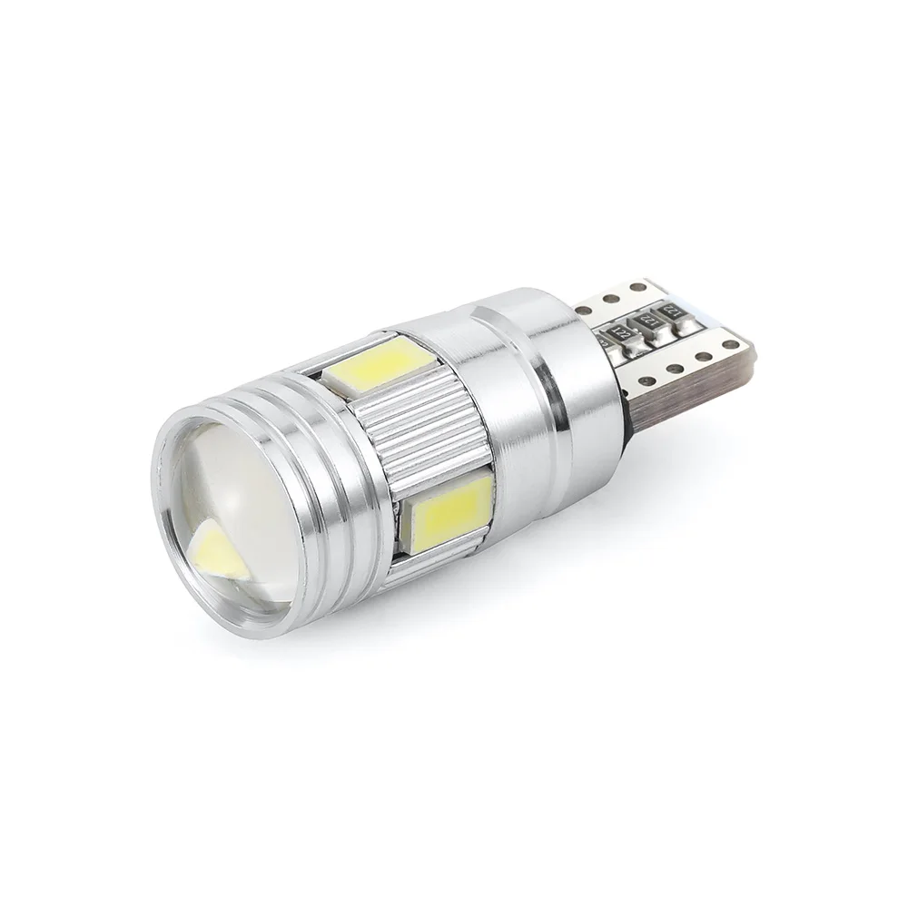 2 шт. светодиодный автомобиль лампы T10 W5W 194 5630 6 SMD HID CANBUS ERROR FREE автомобиля