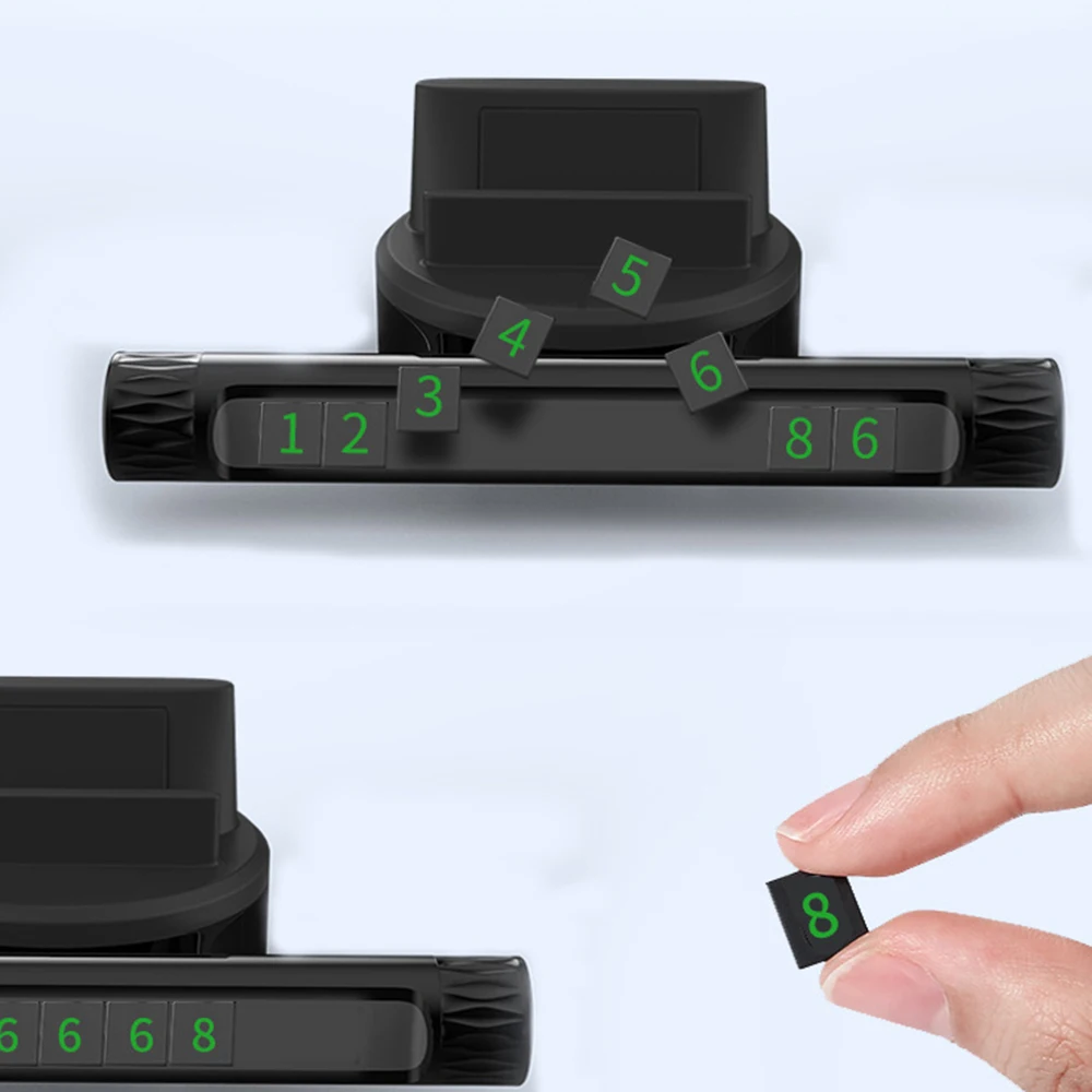 Автомобильный парковочный стоп автомобильная Временная парковочная карта