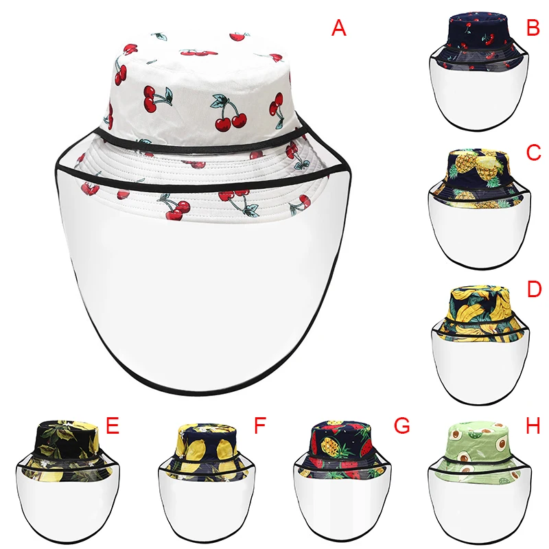 Панама с фруктовым принтом для мужчин женщин двусторонняя Рыбацкая шапка |
