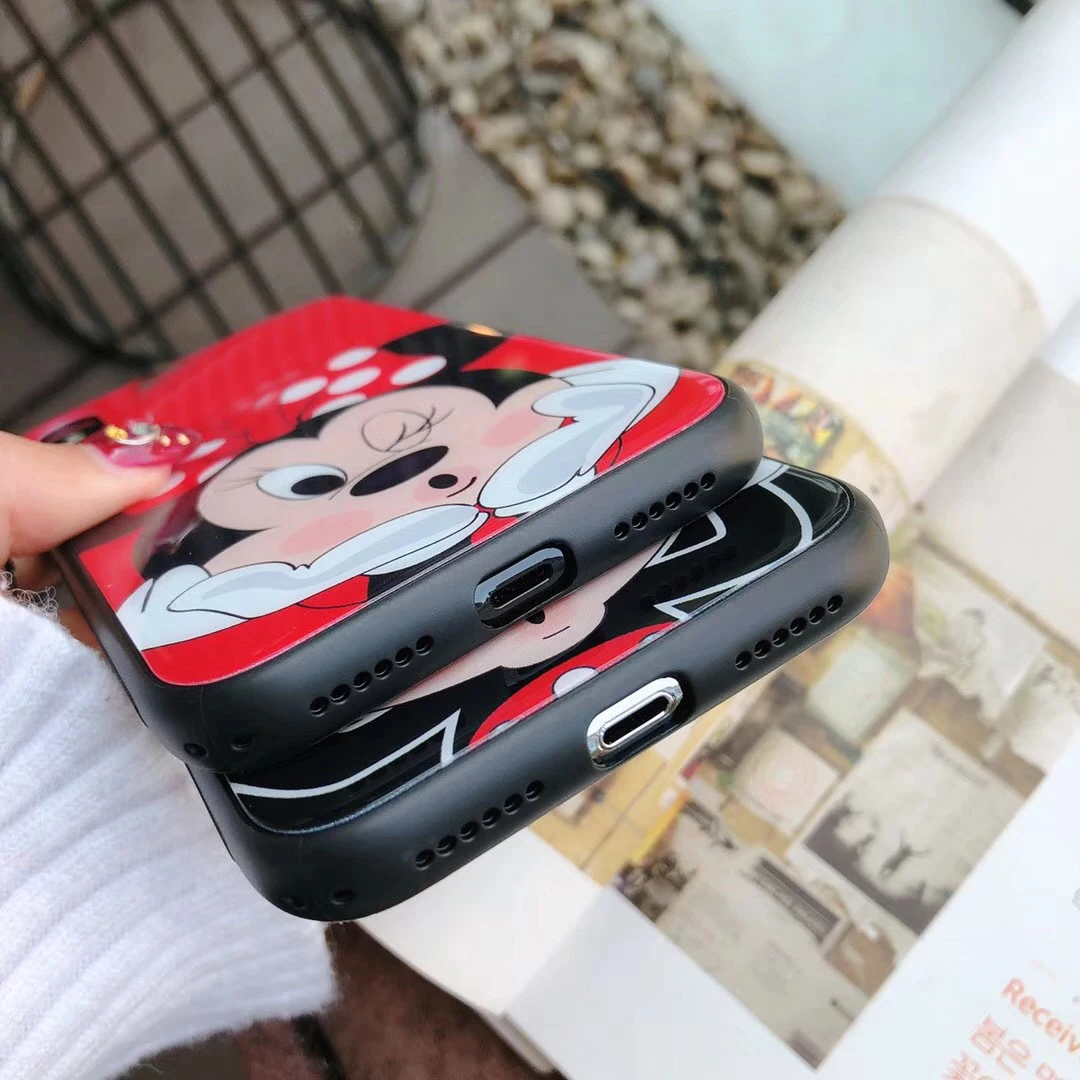 Закаленное Стекло мультяшный чехол для samsung Galaxy S9 S8 S10 плюс S10e Note 8 9 J4 J8 J7 чехол для Galaxy A6 плюс J8 чехол