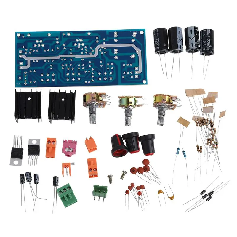 1x2x18 Вт TDA2030A 2 0 двойной трек аудио усилитель плата модуль DIY Kit|Операционные