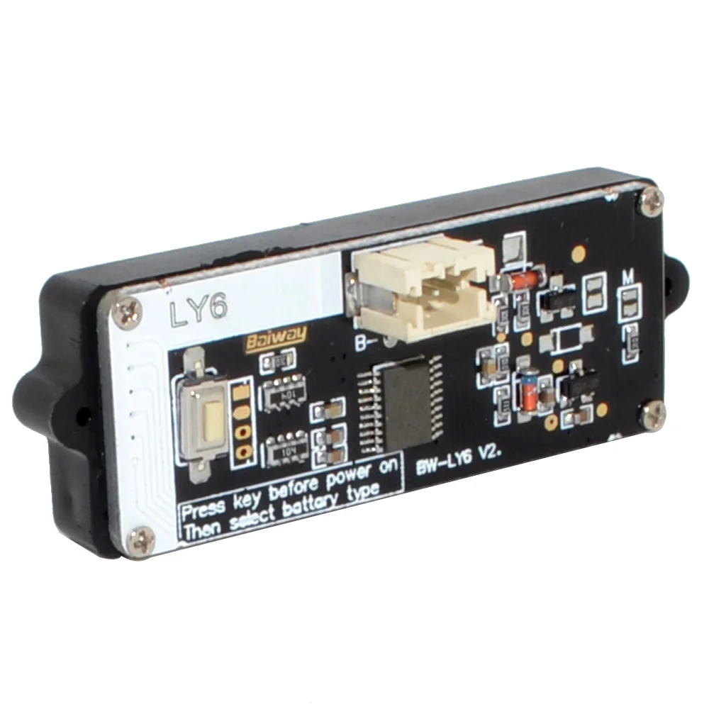 LY6N Встроенный зеленый ЖК цифровой индикатор емкости батареи тестер для свинцово