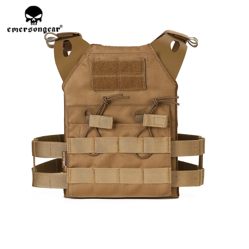 

Детский тактический жилет Emersongear для переноски пластин JPC, защитная Броня воина, облегченный легкий мини-жилет для страйкбола