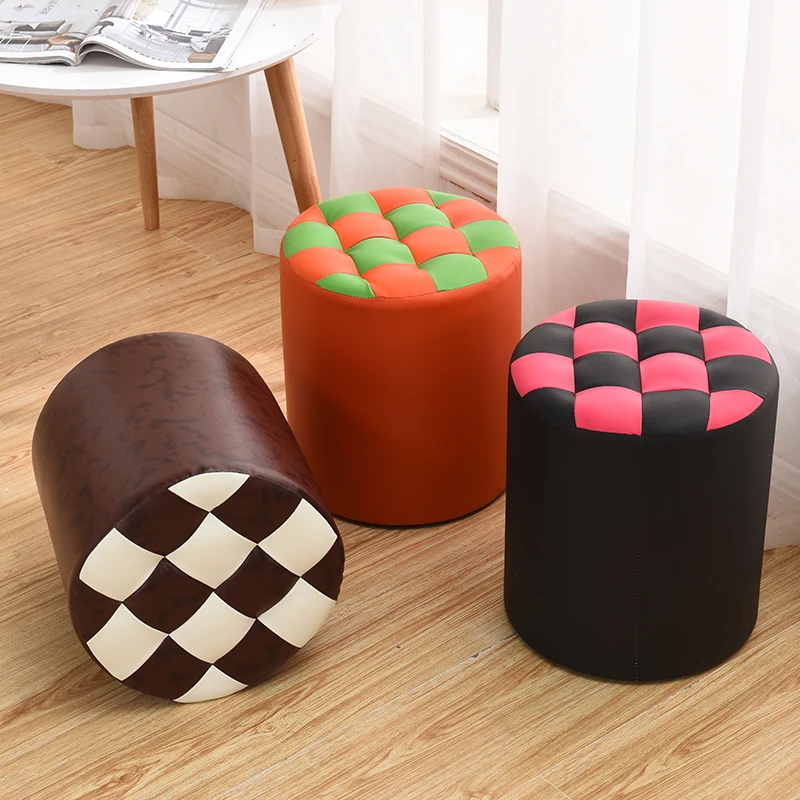 35 см Синтетическая кожа Минималистичная Современная скамейка креативная мода