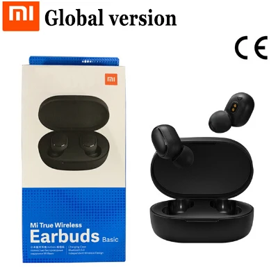 2 Xiaomi Redmi Airdots 5,0 TWS настоящие беспроводные Bluetooth наушники DSP шумоподавление с зарядным устройством - Цвет: 2