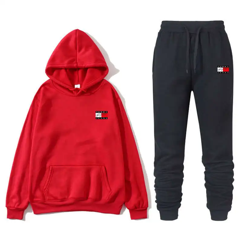 

2021 hoodie sweatshirt men women fashion solid color printing red black gray pink autumn and winter polar fleece hip-hop hoodies