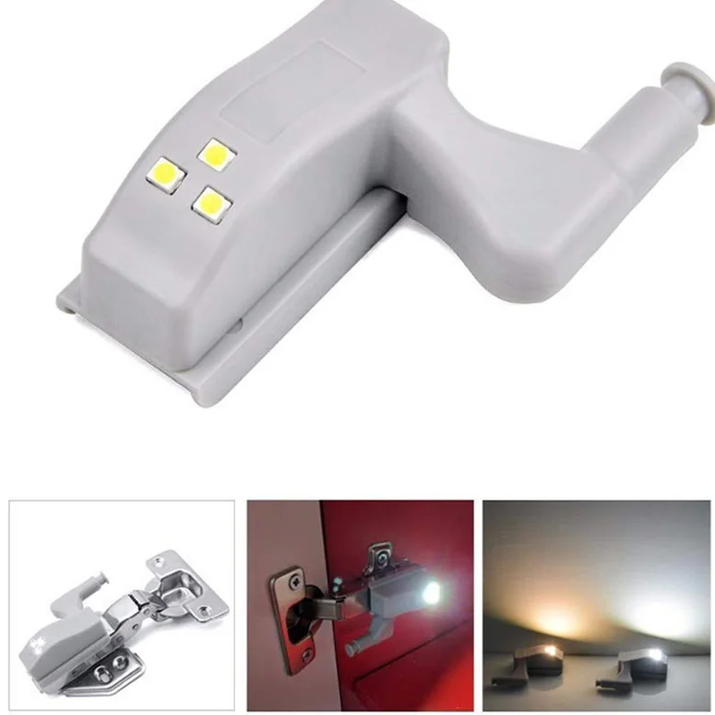

0.25W 3Leds Inner Hinge lamp Under Cabinet Light Universal Wardrobe Light Sensor Led Armario For Cupboard Closet Kitchen Bedroom