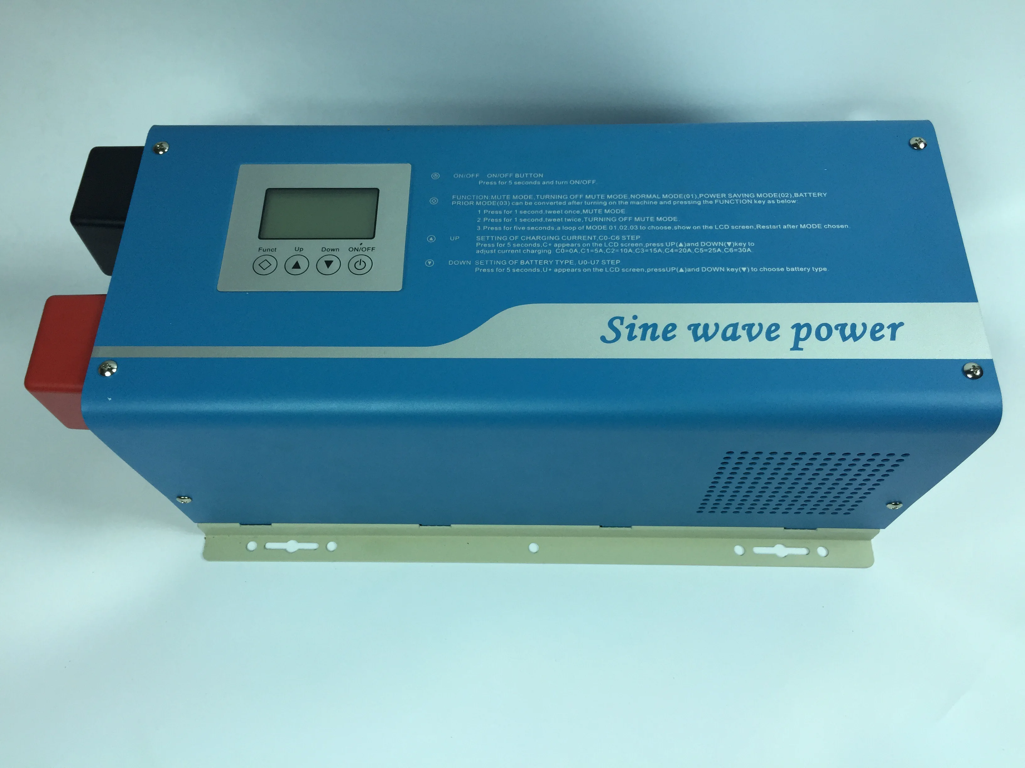 Чистая Синусоидальная волна Электрический Инвертор 1.5kw 12 V/24 V/48 V солнечный инвертор с тороидальным трансформатором может заряжать литиевая батарея