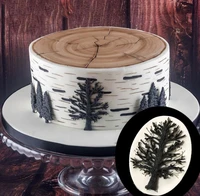 a dead tree christmas tree shape silicone mold fondant mold cake decorating tools chocolate gumpaste mold
