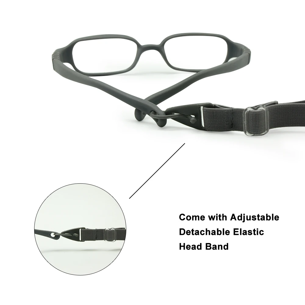 Оптическая оправа для мальчиков и девочек размер 38/14 без винта детские очки